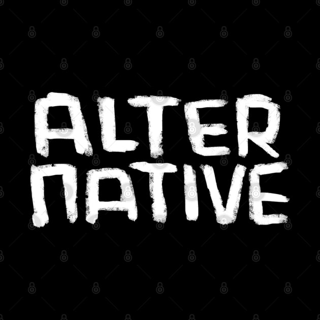 Alternative Lifestyle, Alternative Music by badlydrawnbabe