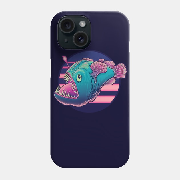 Anglerfish Phone Case by jleonardart