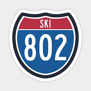 Ski Vermont Magnet