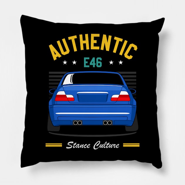 E46 Stance Cullture Pillow by Turbo29