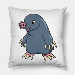 Kawaii Star-nosed mole Pillow