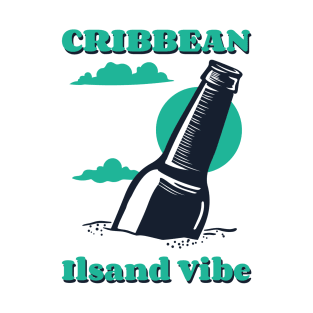 Caribbean island vibe beer T-Shirt