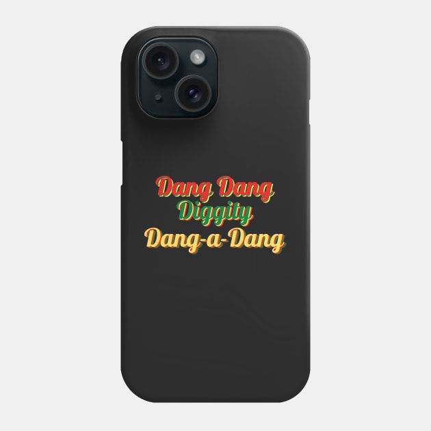 Dang - Heathers Musical Design Phone Case by sammimcsporran