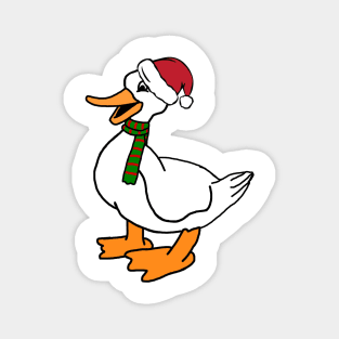 Christmas Duck Magnet