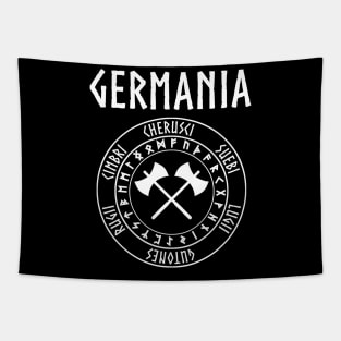 Germania Ancient Tribes of Germany Runes Tapestry