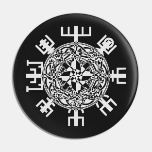 Vegvisir, Icelandic symbol Pin