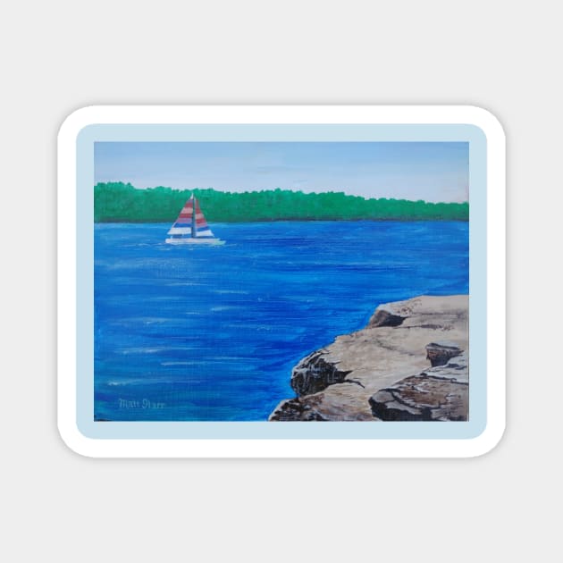 Sailing Magnet by Matt Starr Fine Art