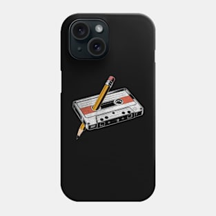 Cassette tape, vintage, 80s Phone Case