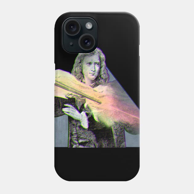 Newton's flaming laser sword Phone Case by conquart