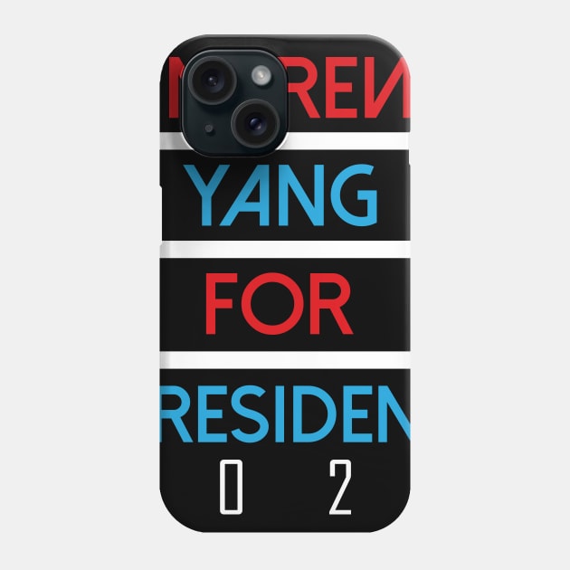 Andrew Yang For President 2020 Phone Case by Bobtees