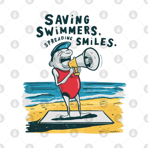 Saving swimmers spreading smiles by Fashioned by You, Created by Me A.zed