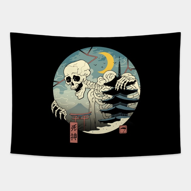 Shinigami Tapestry by Vincent Trinidad Art