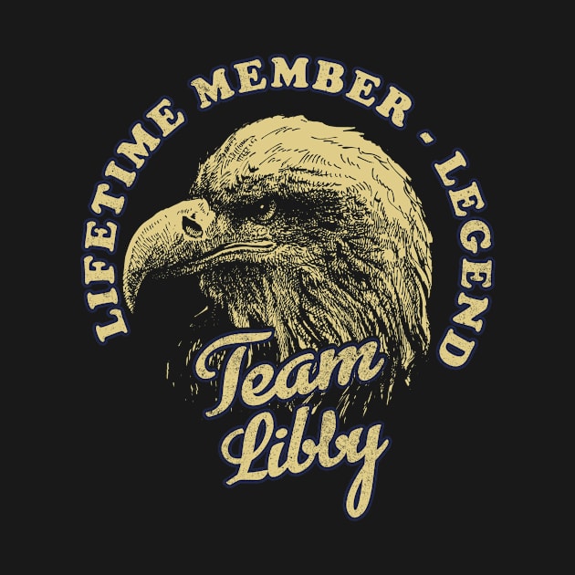 Libby Name - Lifetime Member Legend - Eagle by Stacy Peters Art