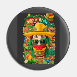 Viva Mexico , Colorful, Cultural, and Proud Pin