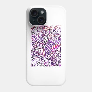 Purple Parrots Phone Case