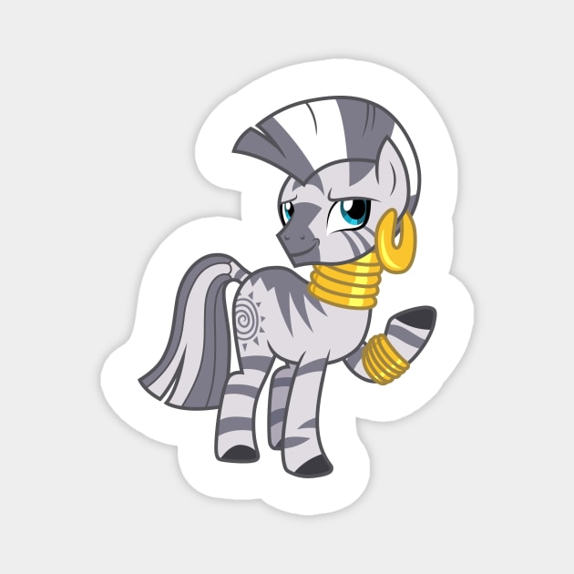 Zecora vector Magnet by CloudyGlow