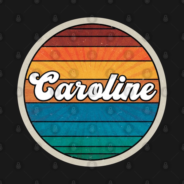 Caroline Vintage Name by theartofbroderickwong