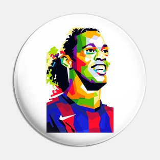 Ronaldinho In Wpap Pin