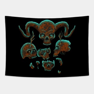 Skull T-Shirt Tapestry