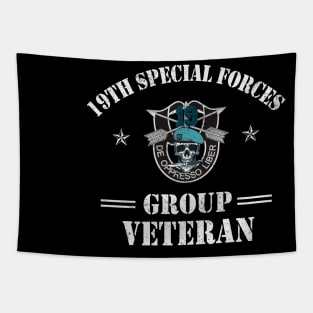 10th Special Forces Group Skull De Oppresso Liber SFG - Gift for Veterans Day 4th of July or Patriotic Memorial Day Tapestry