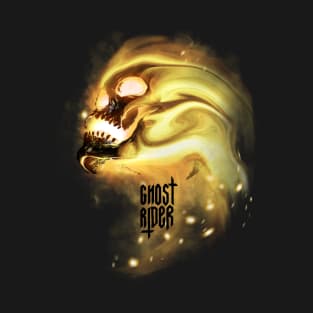 Ghost Rider/ scull in a fire! T-Shirt