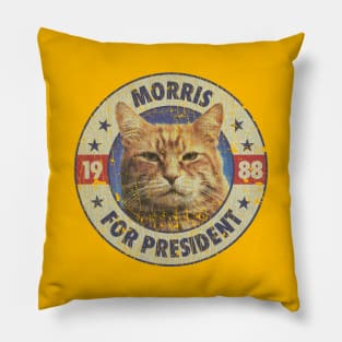 Morris For President 1988 Pillow