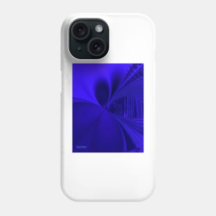 Cobalt Tapestry Phone Case