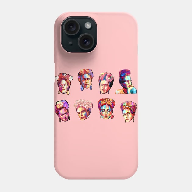 Frida collection Phone Case by mailsoncello