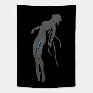 Sci-Fi Girl Tapestry