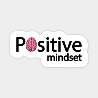 Positive mindset artsy Magnet