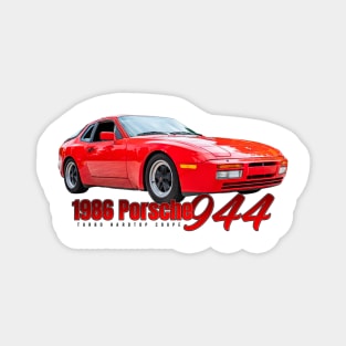 1986 Porsche 944 Turbo Hardtop Coupe Magnet