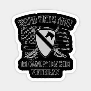 1st Cavalry Division- Veteran Magnet