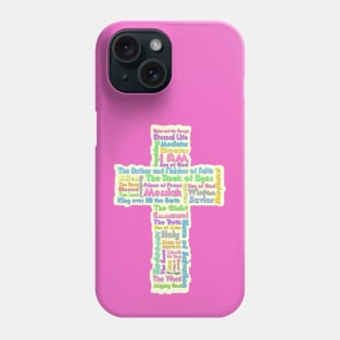 Titles and names of Jesus Phone Case