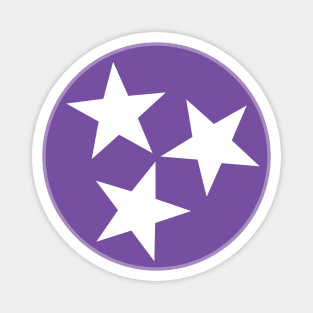 Purple Tennessee TriStar Magnet