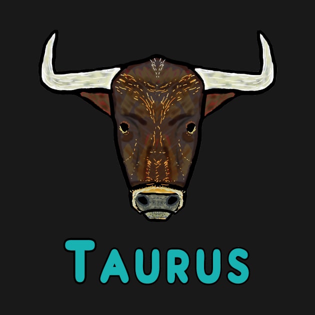 Taurus The Bull by Mark Ewbie