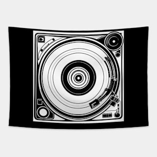 Vinyl Record Tapestry