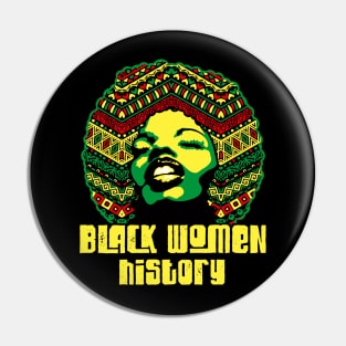 Black women history month pride black power culture Pin