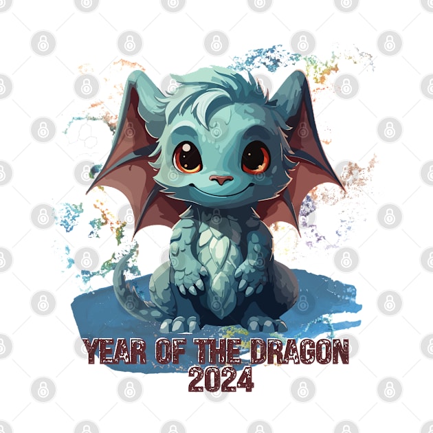 Year of the dragon 2024 by Don’t Care Co