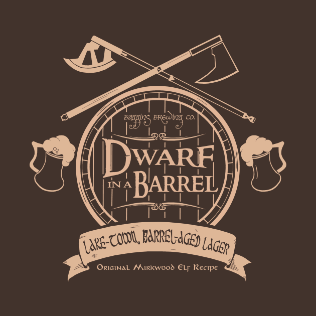 Dwarf in a Barrel by dashape80