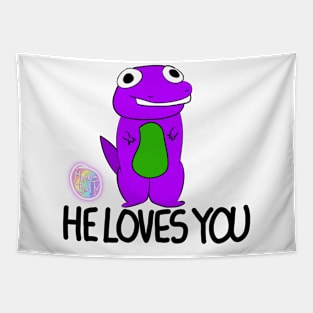 He Loves You Tapestry