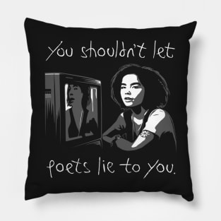 Björk on Poets and Television Pillow