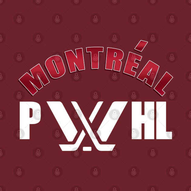 Montreal PWHL white color by thestaroflove