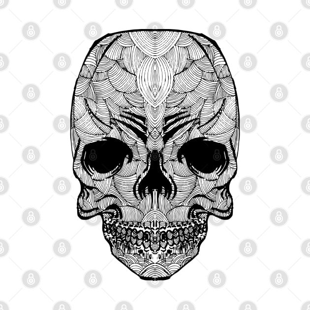 Skull by Pradeep Chauhan