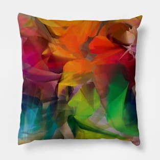 i love colors Pillow