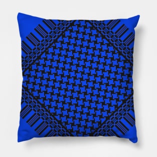 Blue Scarf Pillow