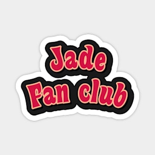 Jade fan club red Magnet