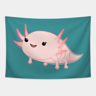 Axolotl baby kawaii Tapestry