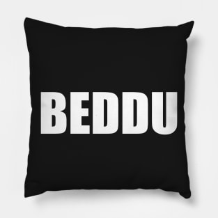 Beddu Sicilian Word Sicily Sicilia Funny Gift Regalo Pillow