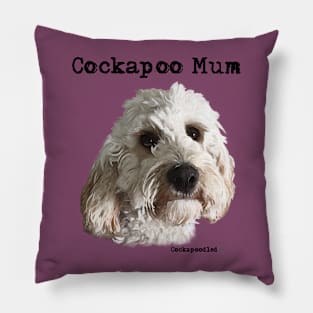 Cockapoo Dog Mum Pillow