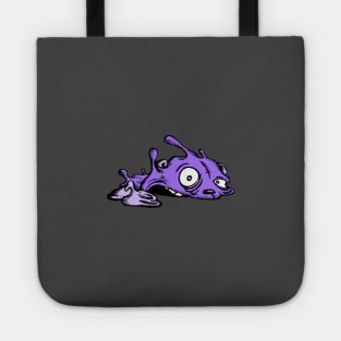 Splat bear purple Tote